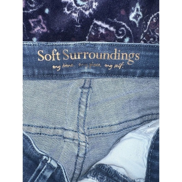 Soft Surroundings Rhinestone Jeans Womens Plus Size 36W - Picture 3 of 4